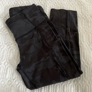 Lululemon Fast and Free High Rise Crop